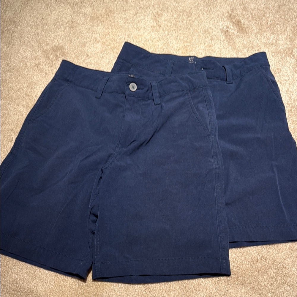 Southern Tide Blue Flat Front Shorts
